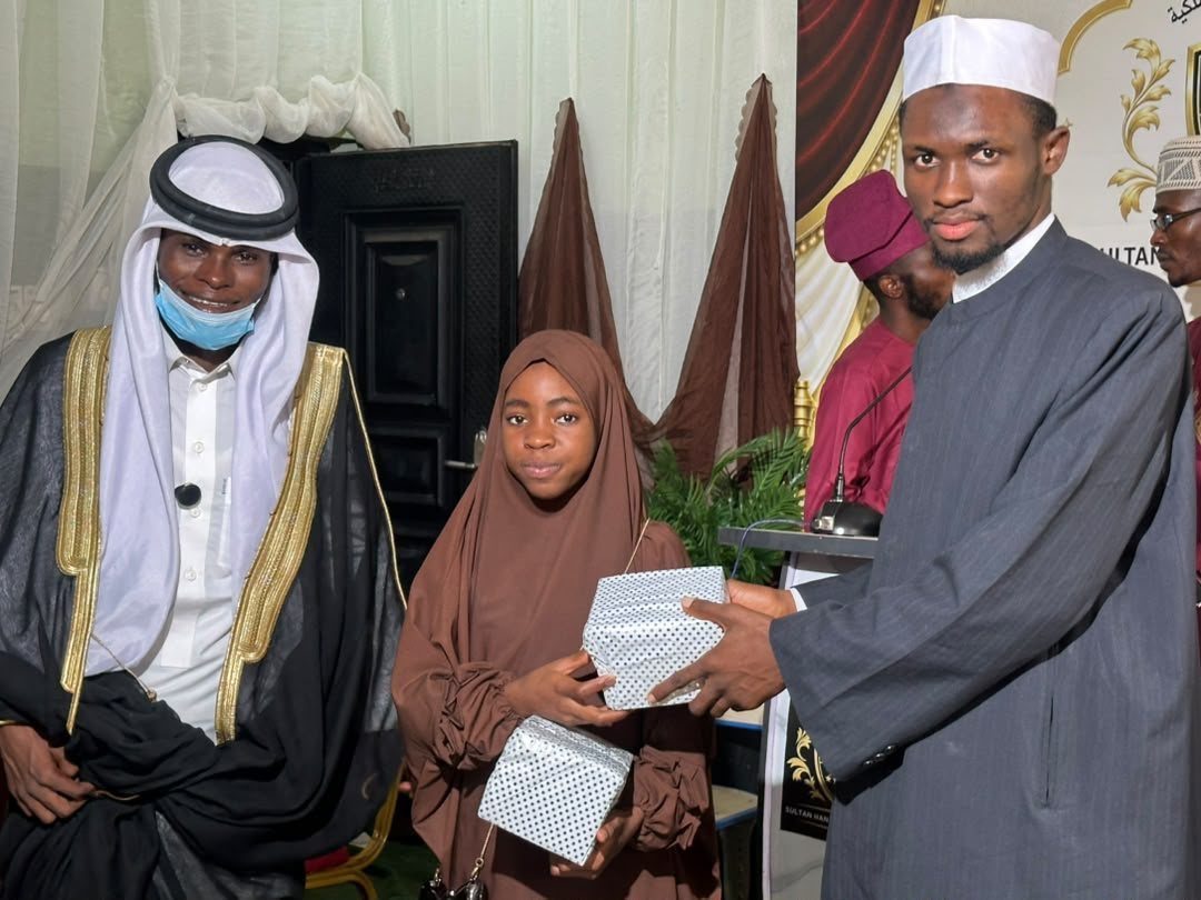 Prize-giving at a Sultan Hanafi Royal Schools graduation ceremony