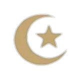 The crescent and star from the school crest